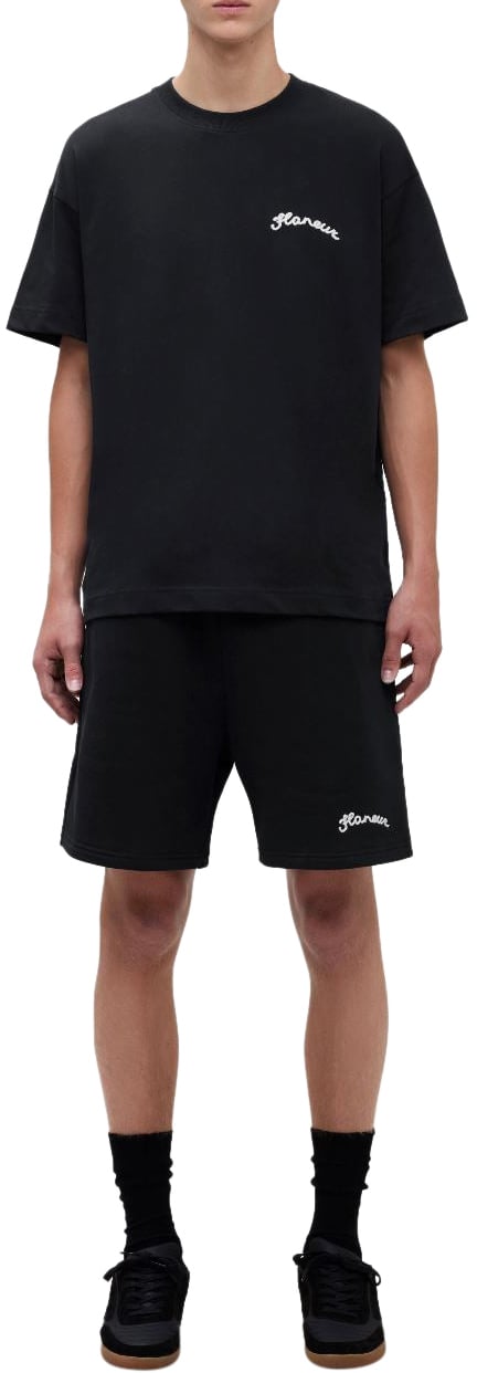 FLÂNEUR Signature Shorts | Black Zwart