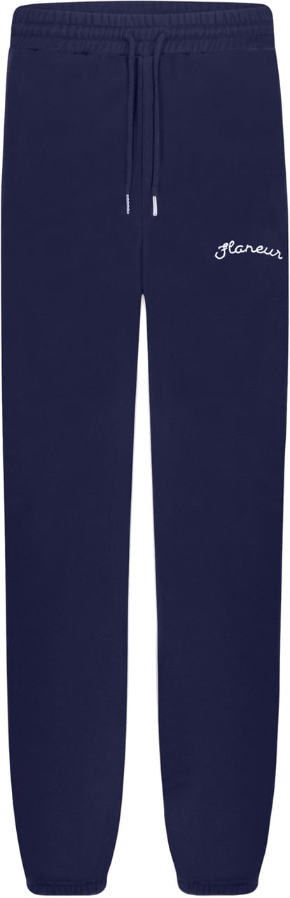FLÂNEUR Signature Sweatpants | Navy Blauw