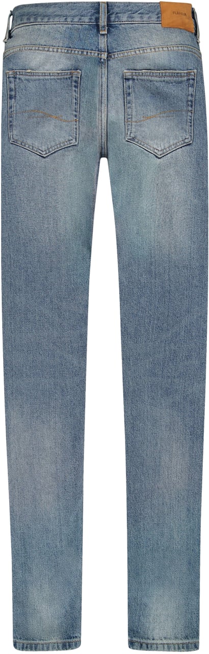 FLÂNEUR Slim Jeans | Vintage Blue Blauw