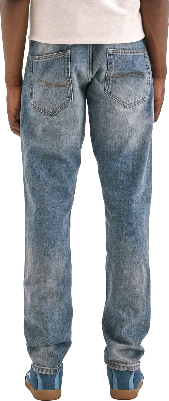 FLÂNEUR Slim Jeans | Vintage Blue Blauw