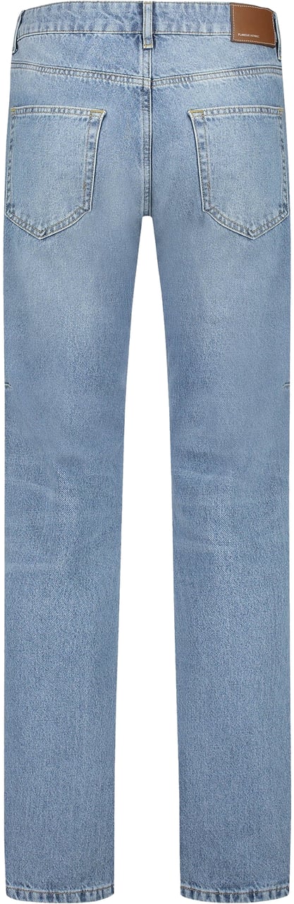 FLÂNEUR Straight Jeans | Blue Blauw