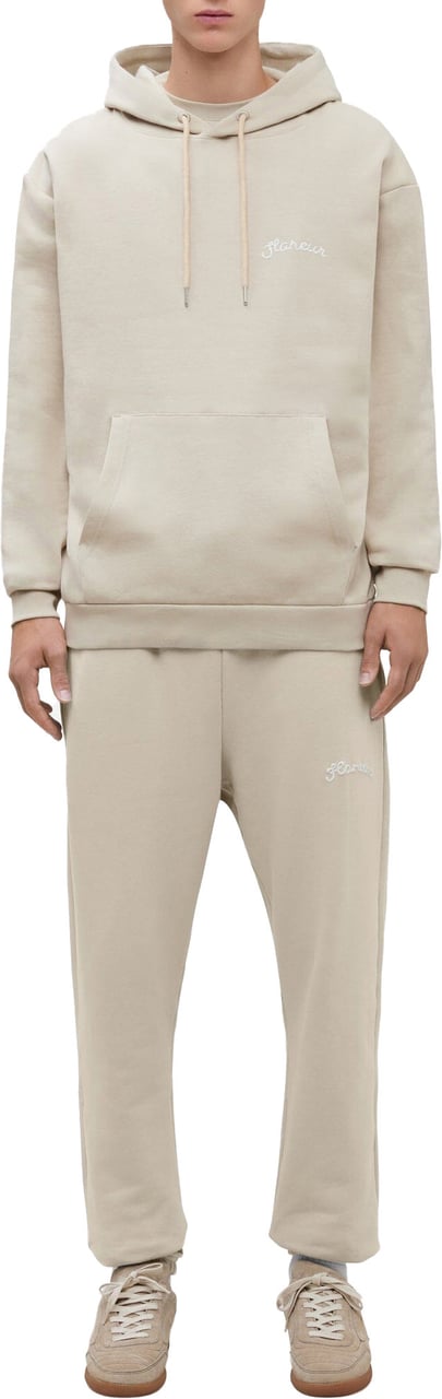 FLÂNEUR Signature Hoodie | Beige Beige