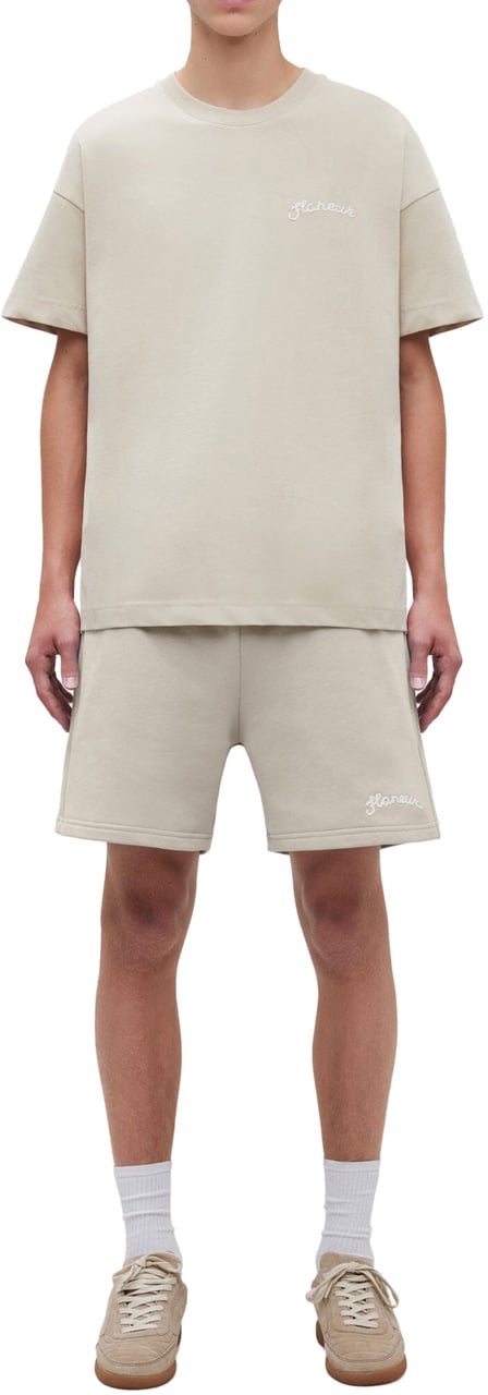 FLÂNEUR Signature T-Shirt | Beige Beige