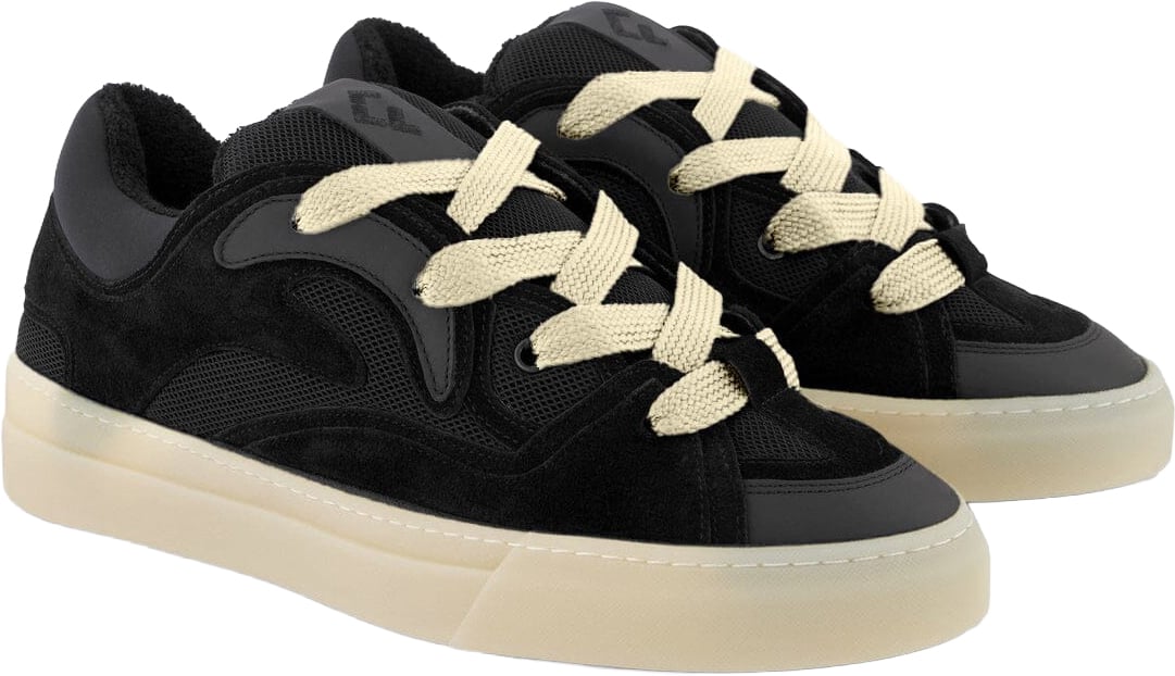 FLÂNEUR Avnu | Black/Creme Zwart