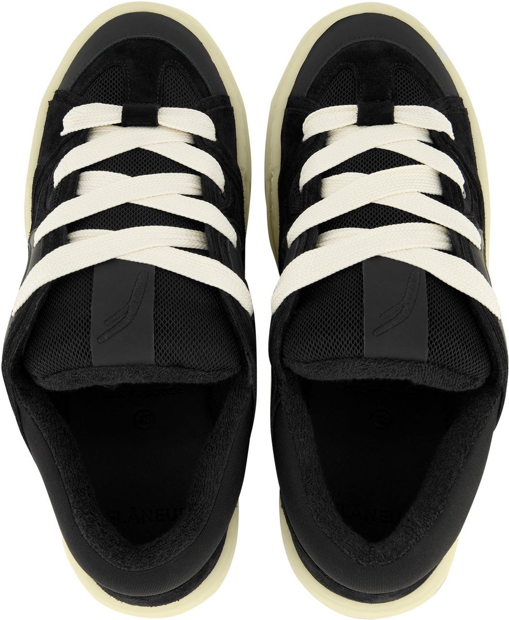 FLÂNEUR Avnu | Black/Creme Zwart