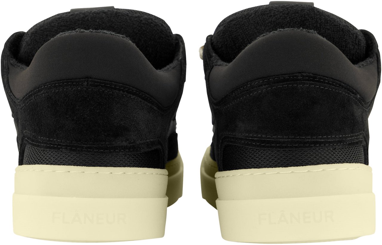 FLÂNEUR Avnu | Black/Creme Zwart
