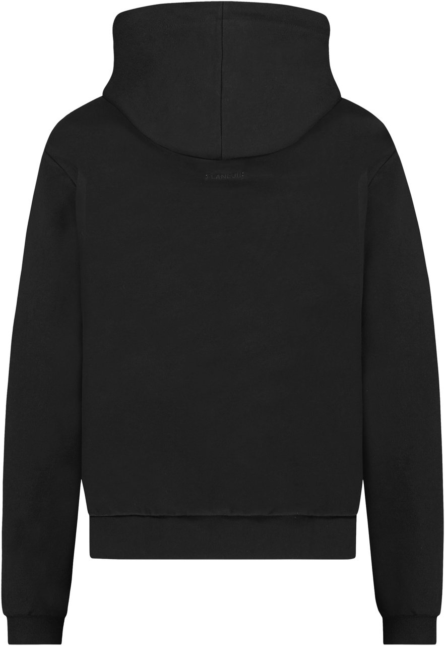FLÂNEUR Markerstift Hoodie (500GSM) | Black Zwart