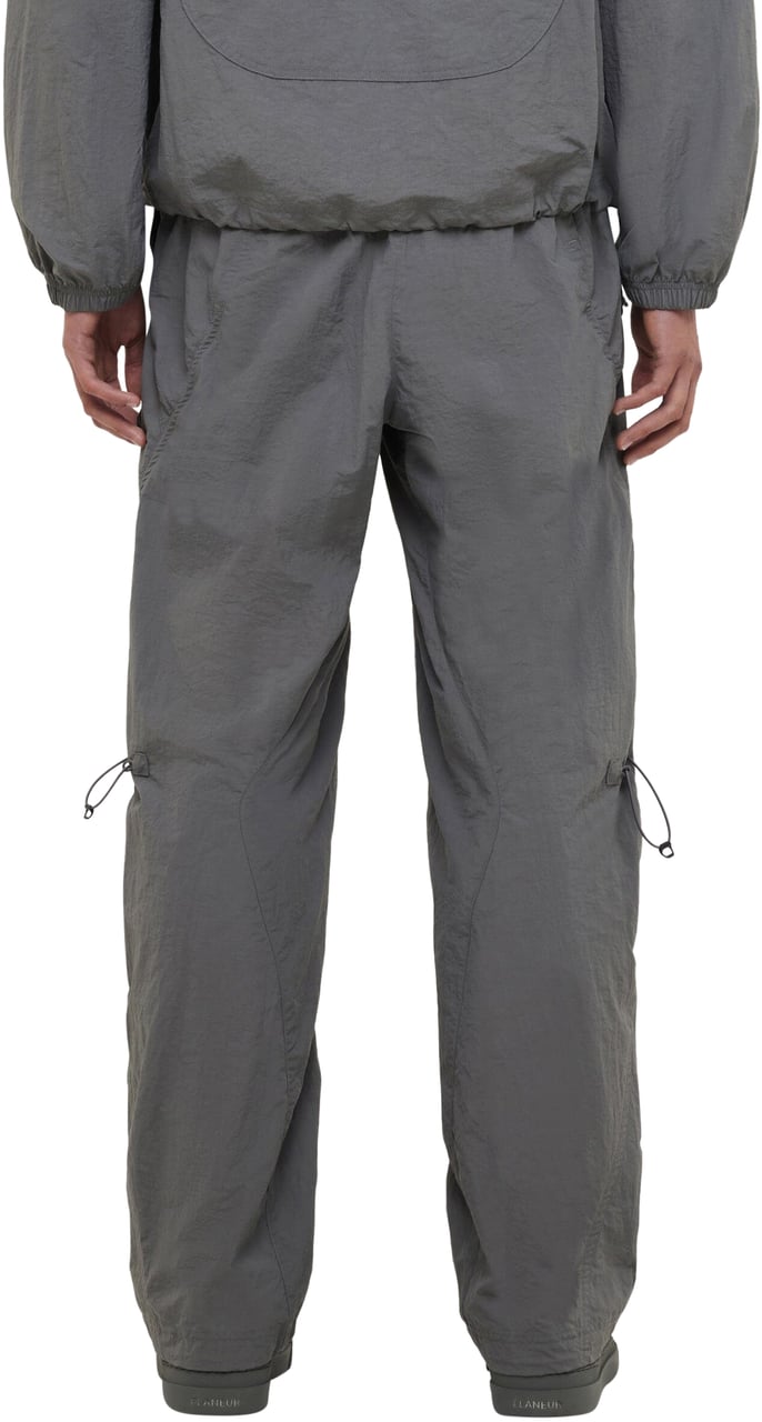 FLÂNEUR Turtle Nylon Trousers | Grey Grijs