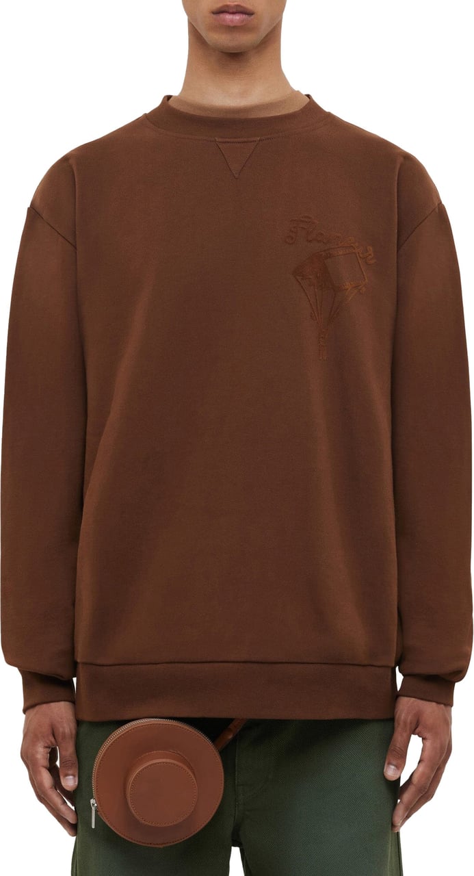 FLÂNEUR One for the Books Sweater | Brown Bruin