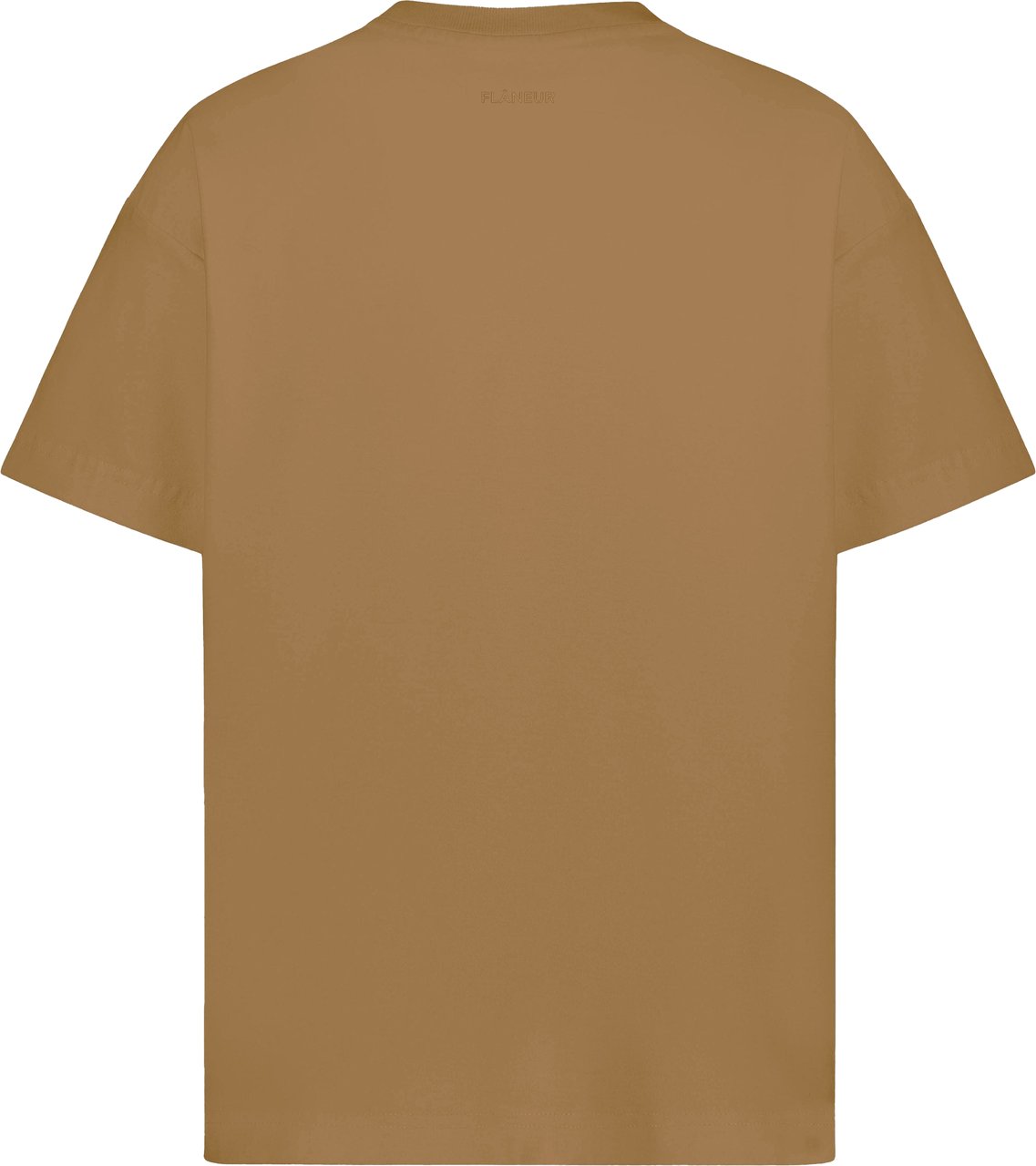 FLÂNEUR Tonal Logo T-Shirt | Brown Bruin