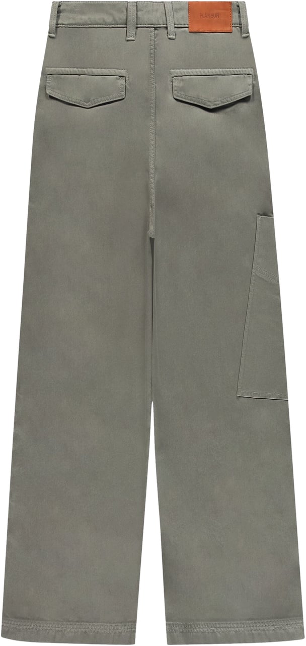 FLÂNEUR Book Cargo Jeans | Sage Beige