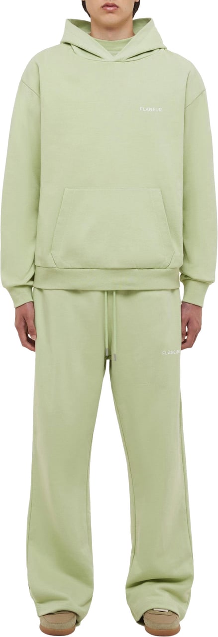 FLÂNEUR Logo Sweatpants | Resin Groen