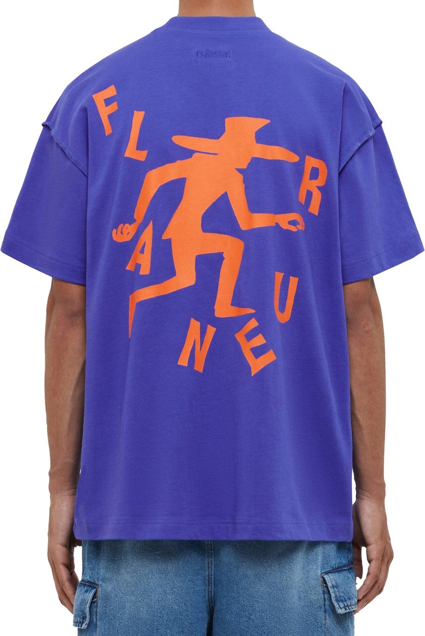 FLÂNEUR Wander T-Shirt | Purple Paars