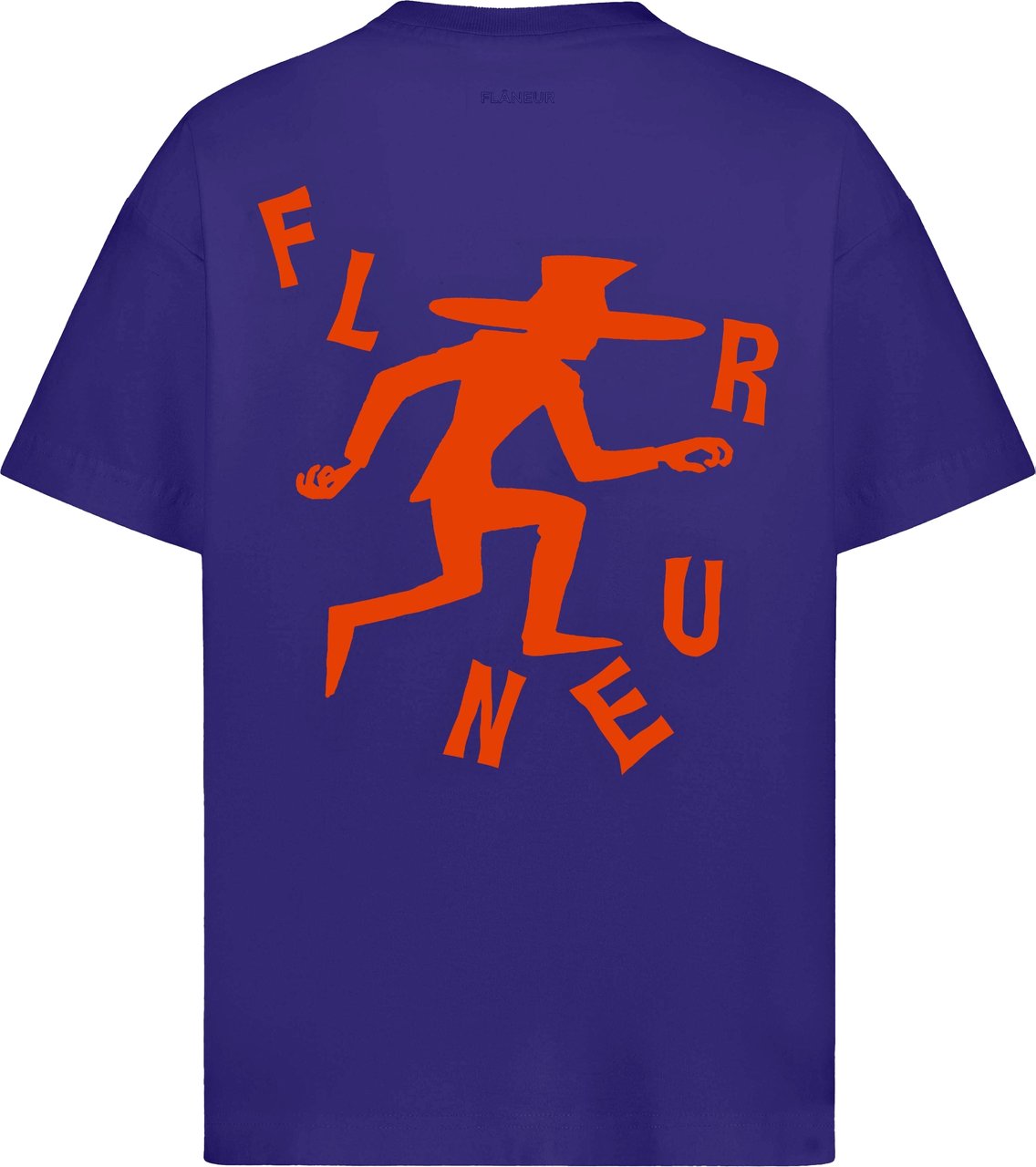 FLÂNEUR Wander T-Shirt | Purple Paars