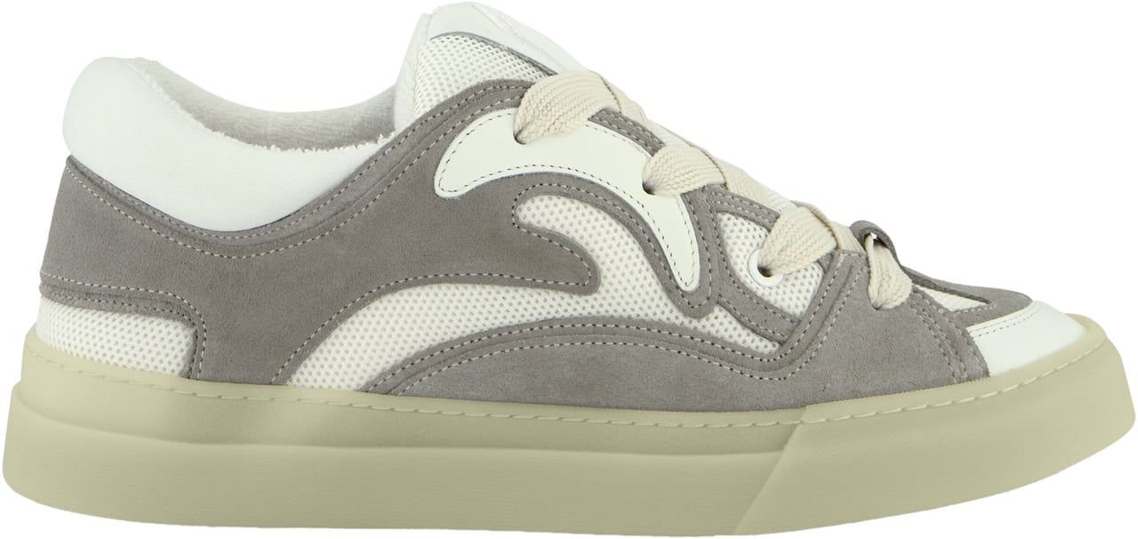 FLÂNEUR Avenue Sneaker | White/Creme Wit