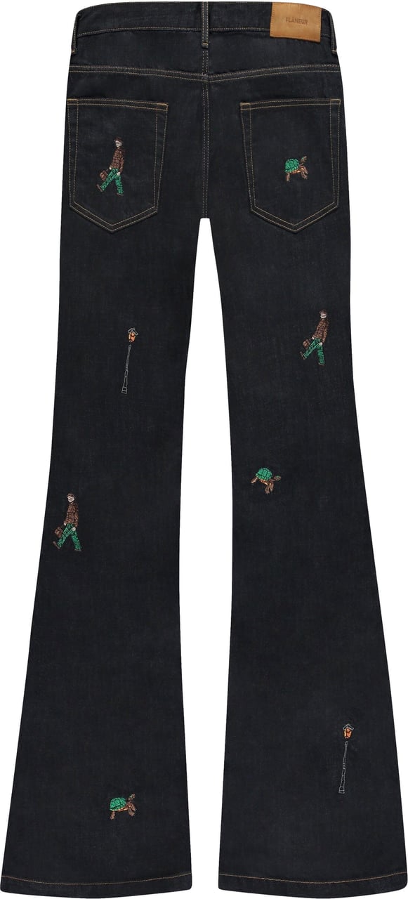 FLÂNEUR Relics Metropole Jeans | Raw Denim Blauw