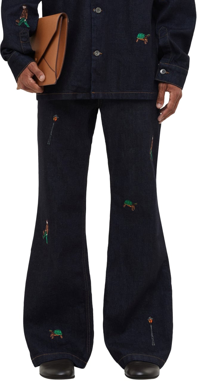 FLÂNEUR Relics Metropole Jeans | Raw Denim Blauw