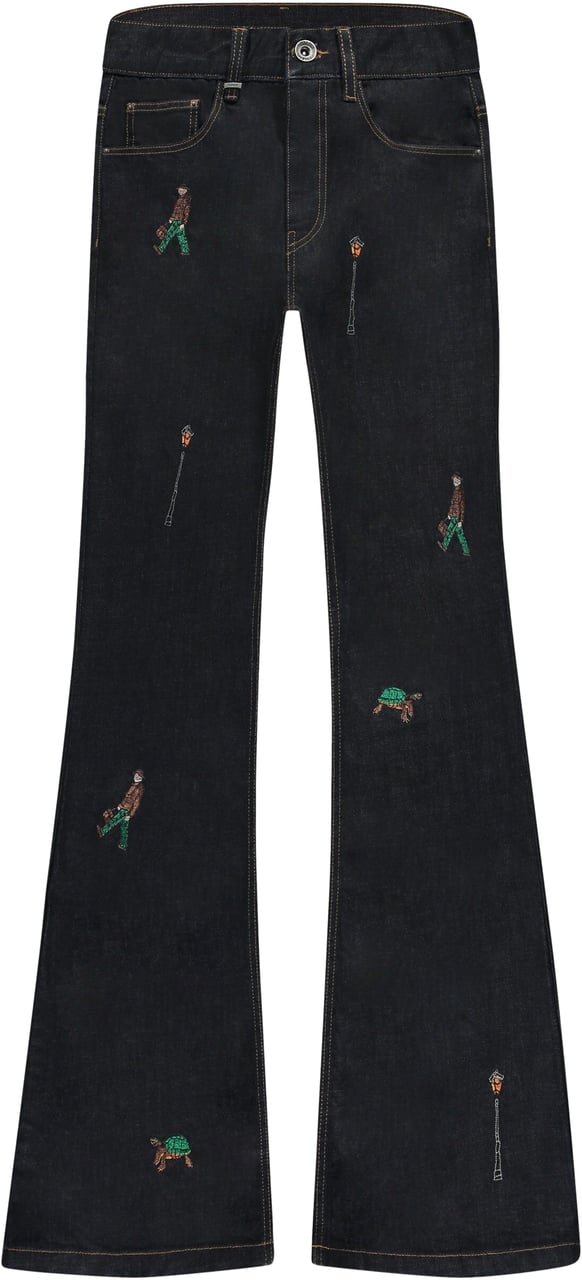 FLÂNEUR Relics Metropole Jeans | Raw Denim Blauw