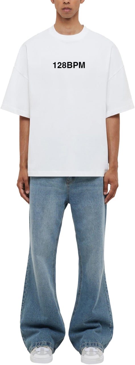 FLÂNEUR 128 BPM T-Shirt | White Wit