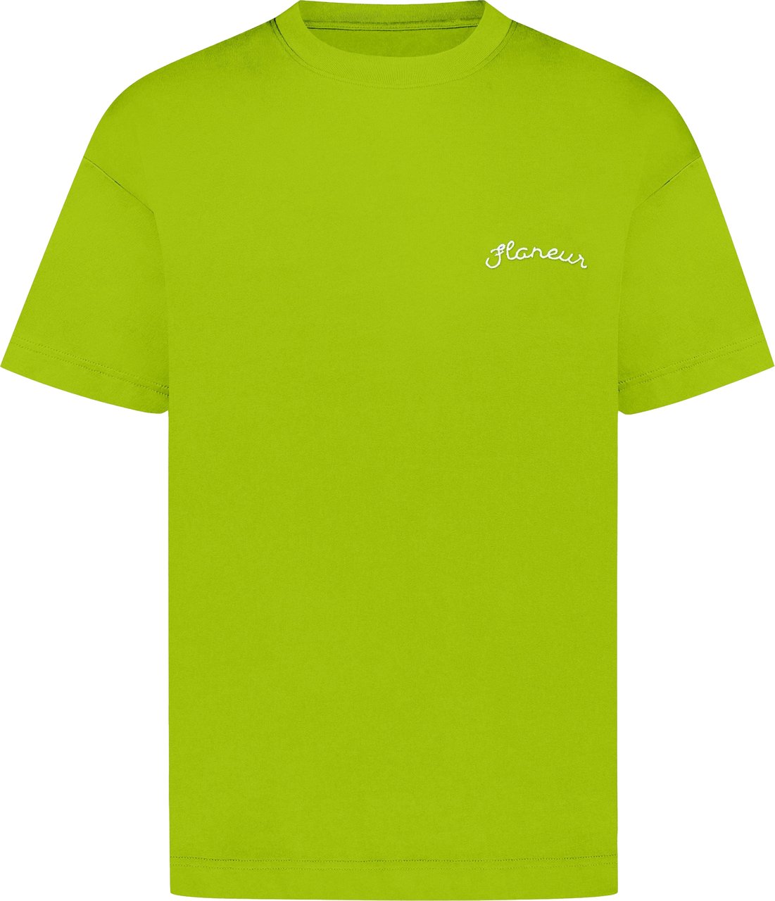 FLÂNEUR Signature T-Shirt | Green Groen