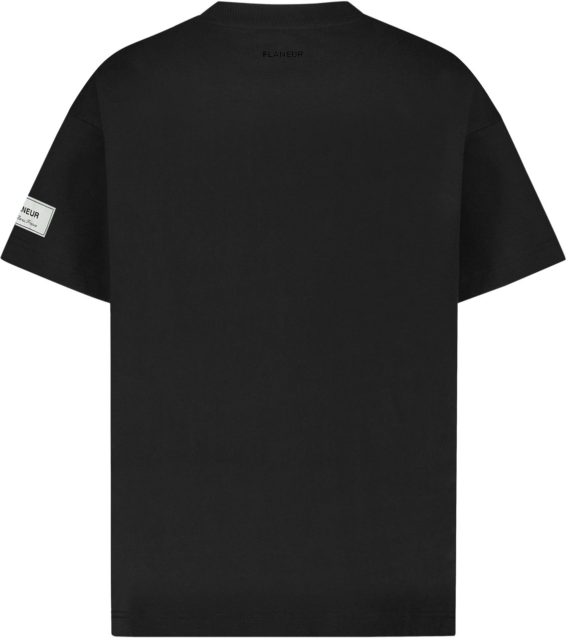 FLÂNEUR Atelier T-Shirt | Black Zwart