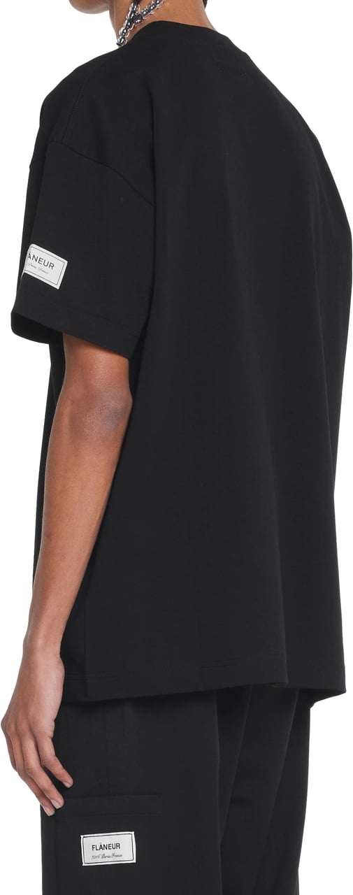 FLÂNEUR Atelier T-Shirt | Black Zwart