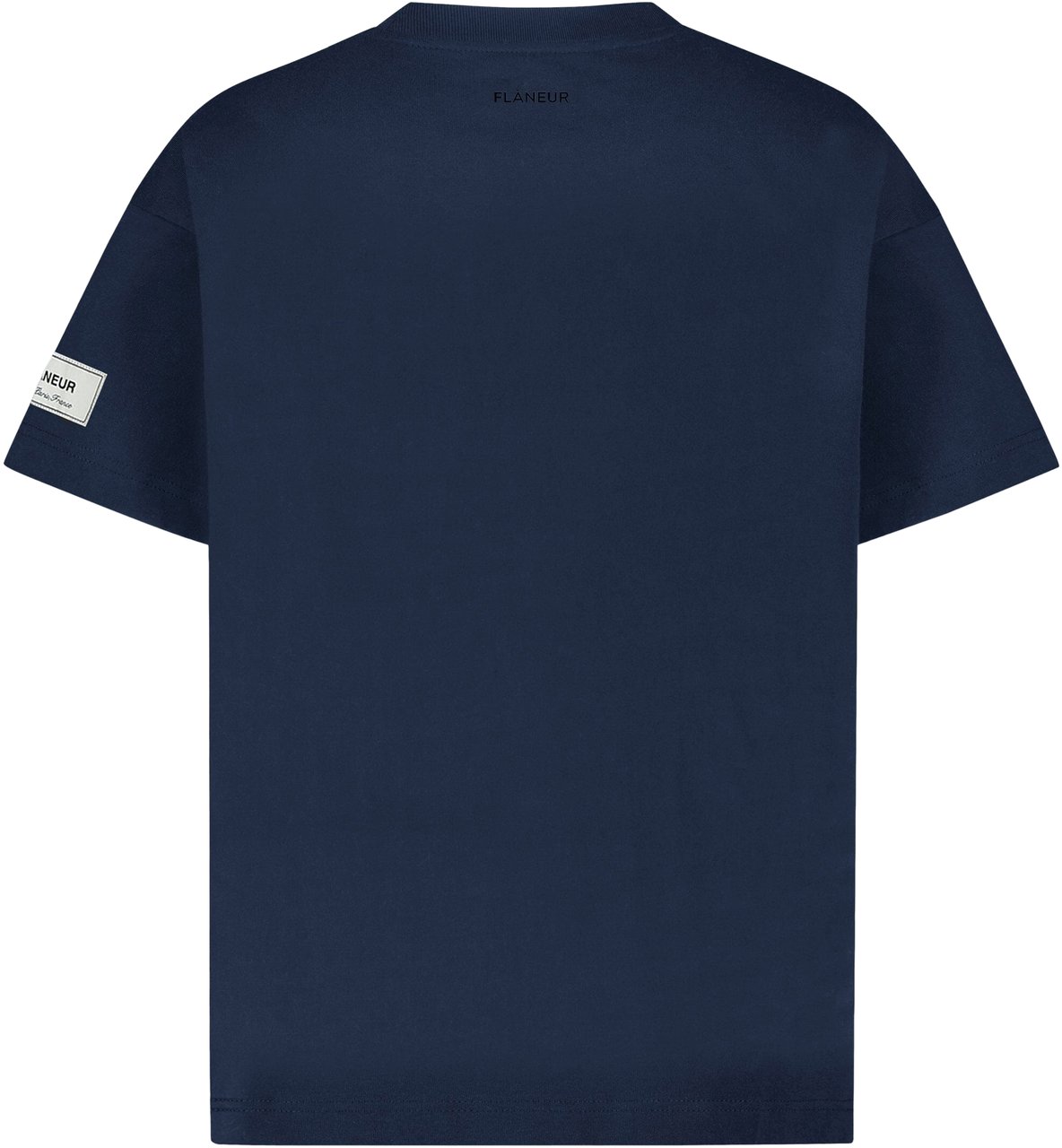 FLÂNEUR Atelier T-Shirt | Navy Blauw
