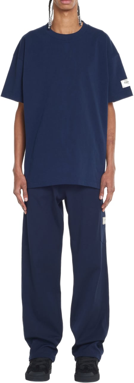 FLÂNEUR Atelier T-Shirt | Navy Blauw