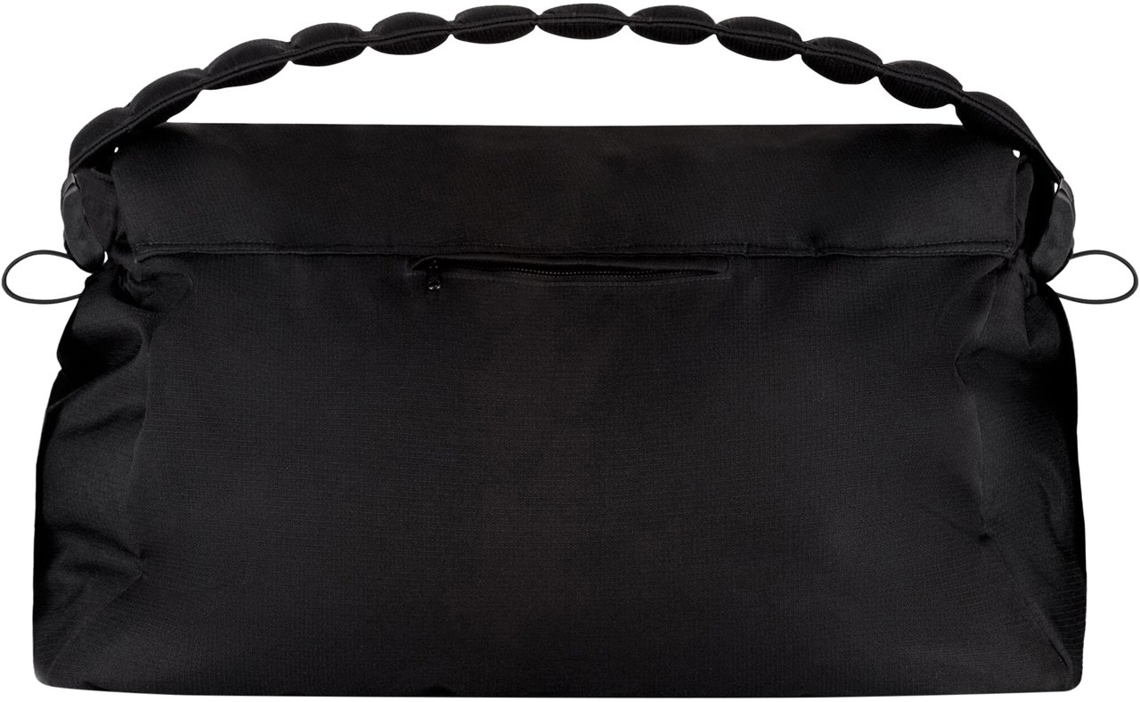 FLÂNEUR Badge Envelope Bag | Black Zwart