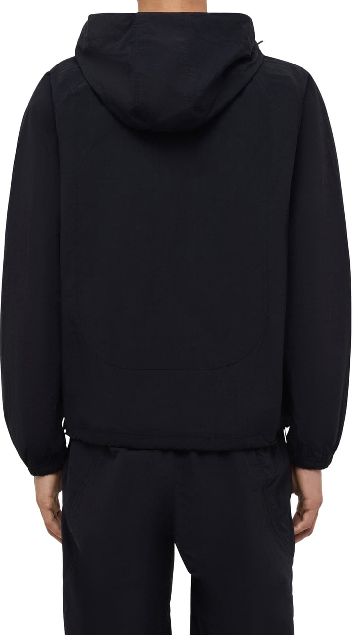 FLÂNEUR Turtle Nylon Jacket | Black Zwart