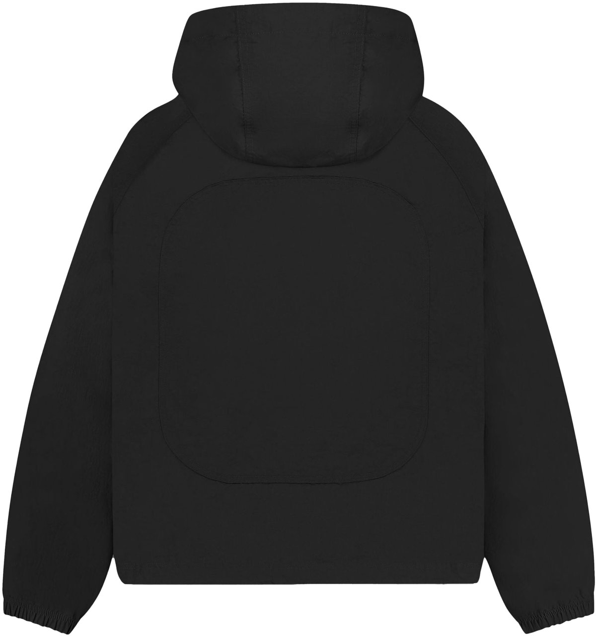 FLÂNEUR Turtle Nylon Jacket | Black Zwart