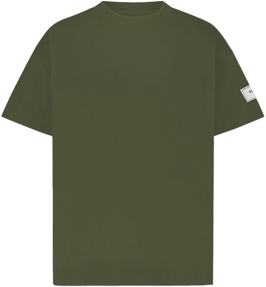 FLÂNEUR Atelier T-Shirt | Khaki Groen