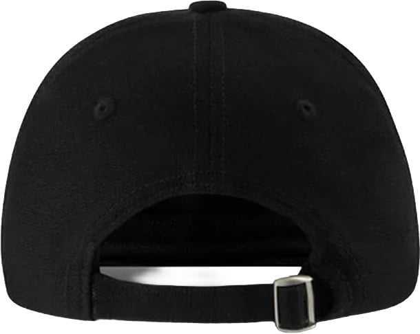 FLÂNEUR Logo Cap | Black Zwart