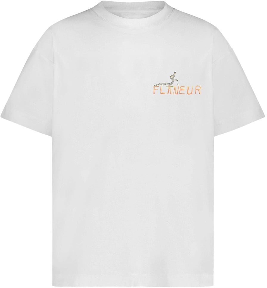 FLÂNEUR Passage of Time T-Shirt | White Wit