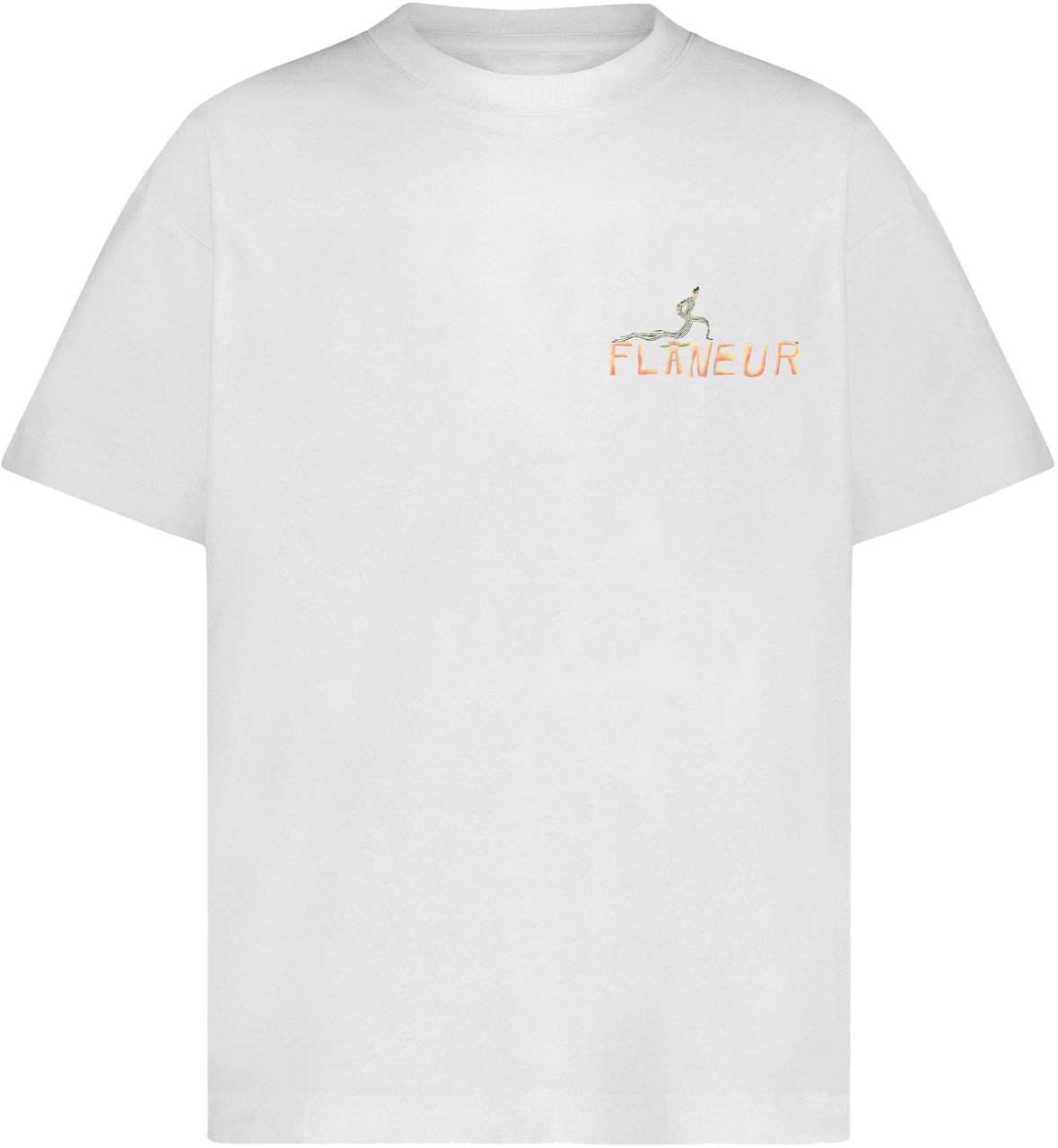 FLÂNEUR Passage of Time T-Shirt | White Wit