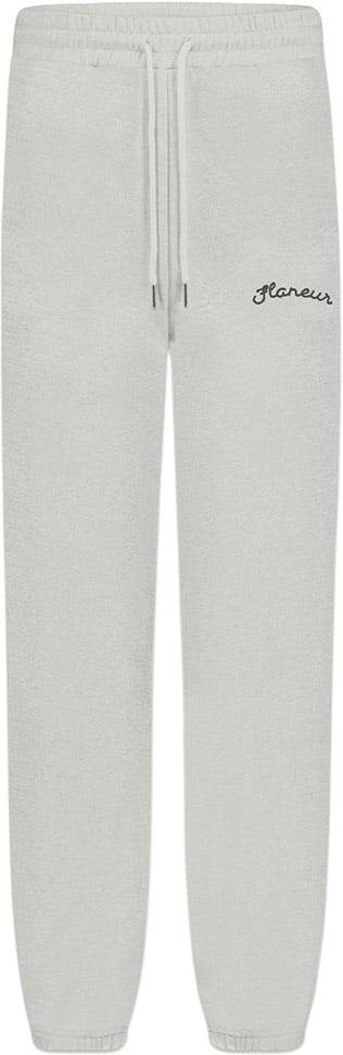 FLÂNEUR Signature Sweatpants | Heather Grey Grijs