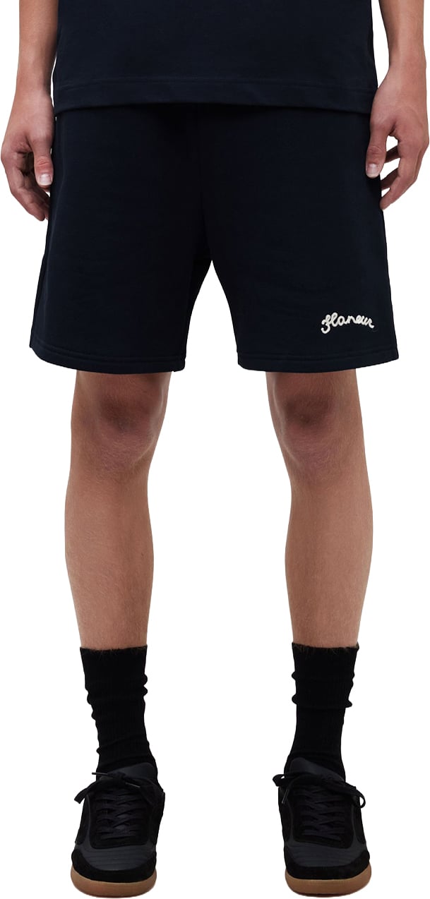 FLÂNEUR Signature Shorts | Black Zwart