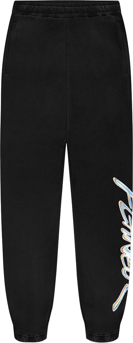 FLÂNEUR Chrome Sweatpants | Black Zwart