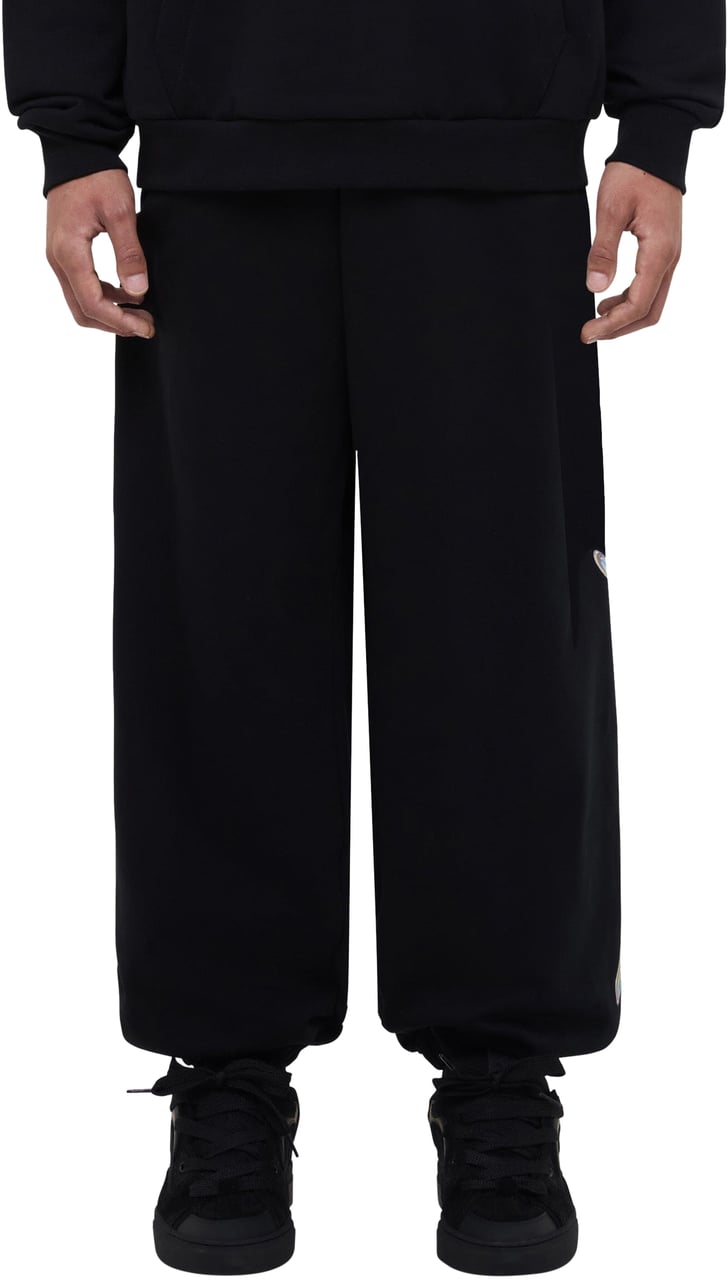 FLÂNEUR Chrome Sweatpants | Black Zwart