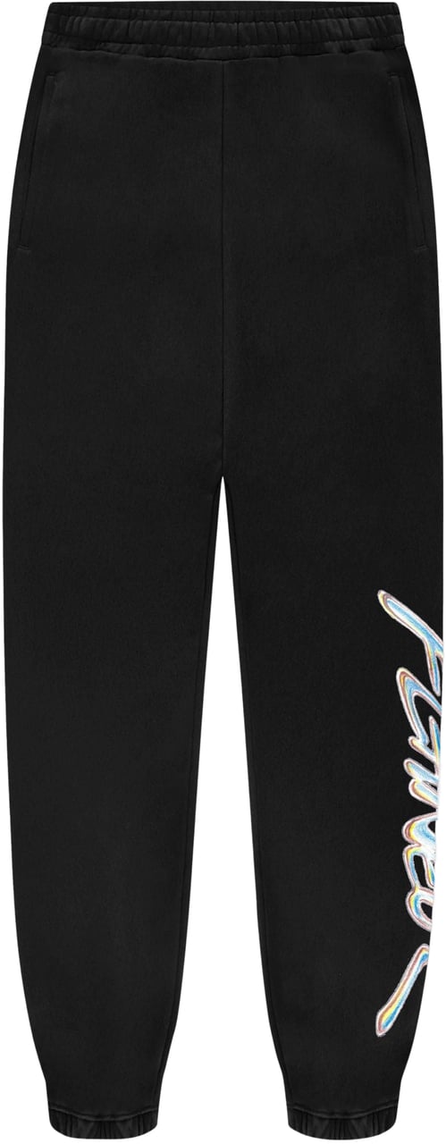 FLÂNEUR Chrome Sweatpants | Black Zwart