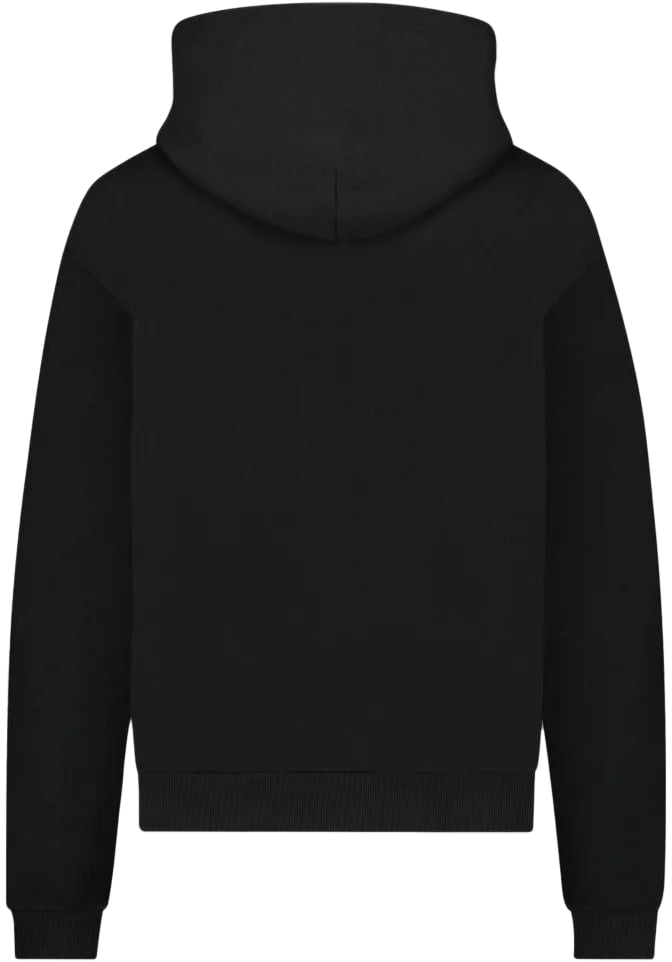 FLÂNEUR Logo Hoodie | Black Zwart