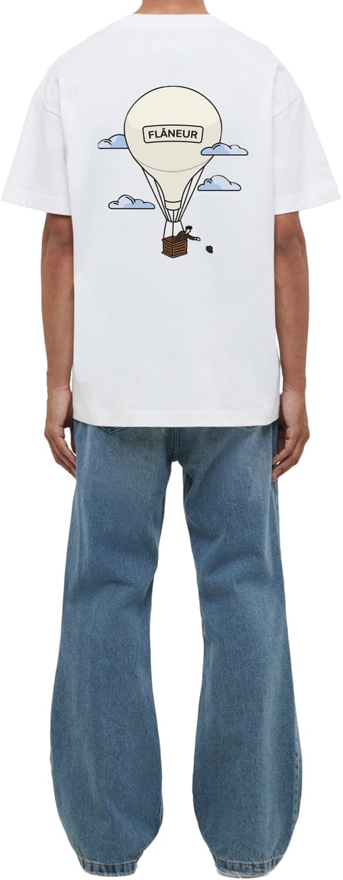 FLÂNEUR Aéronautique T-Shirt | White Wit