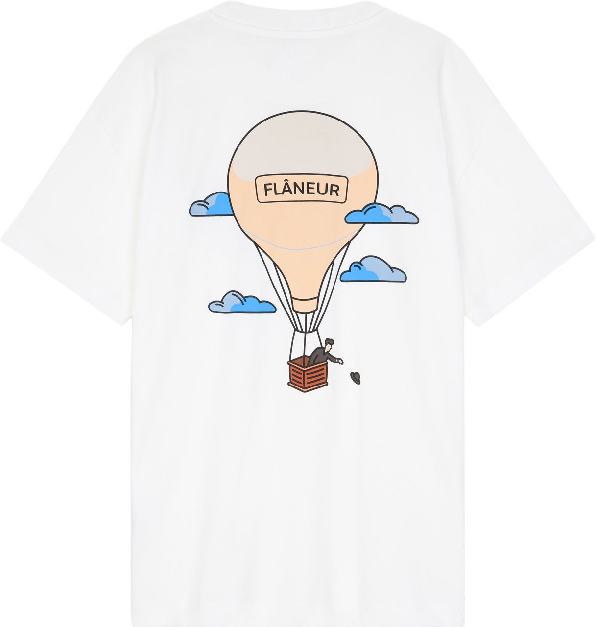 FLÂNEUR Aéronautique T-Shirt | White Wit