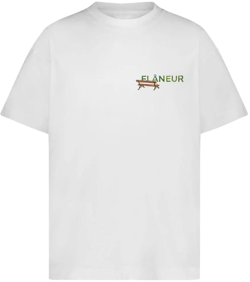 FLÂNEUR Lanterns of Love T-Shirt | White Wit