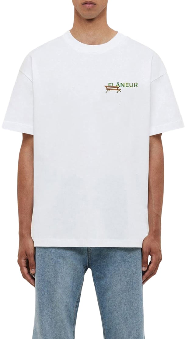 FLÂNEUR Lanterns of Love T-Shirt | White Wit