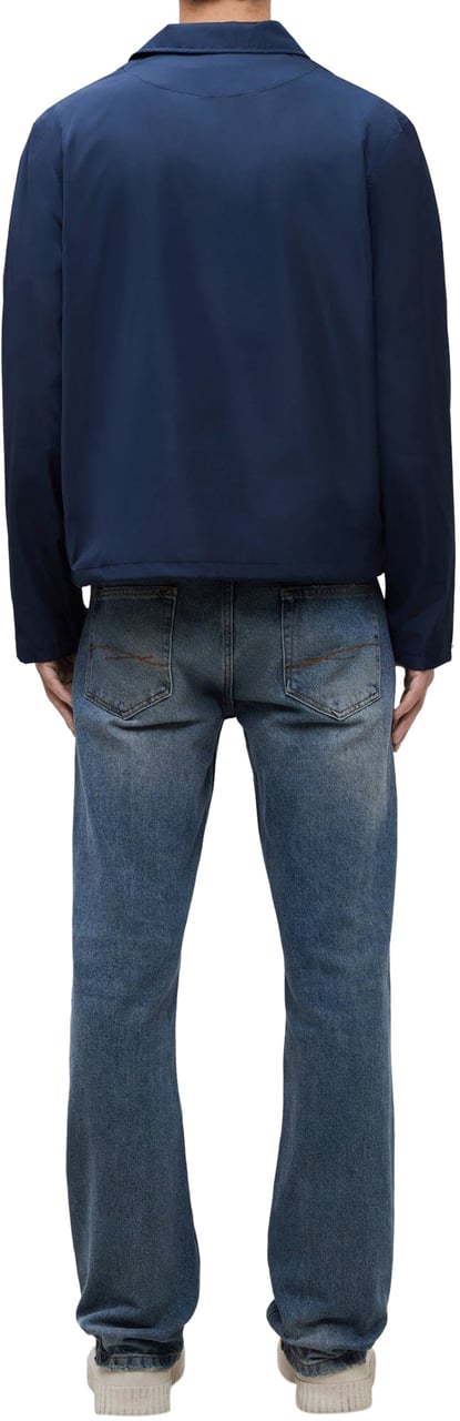 FLÂNEUR Signature Coach Jacket | Navy Blauw