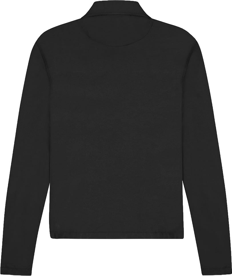 FLÂNEUR Signature Coach Jacket | Black Zwart