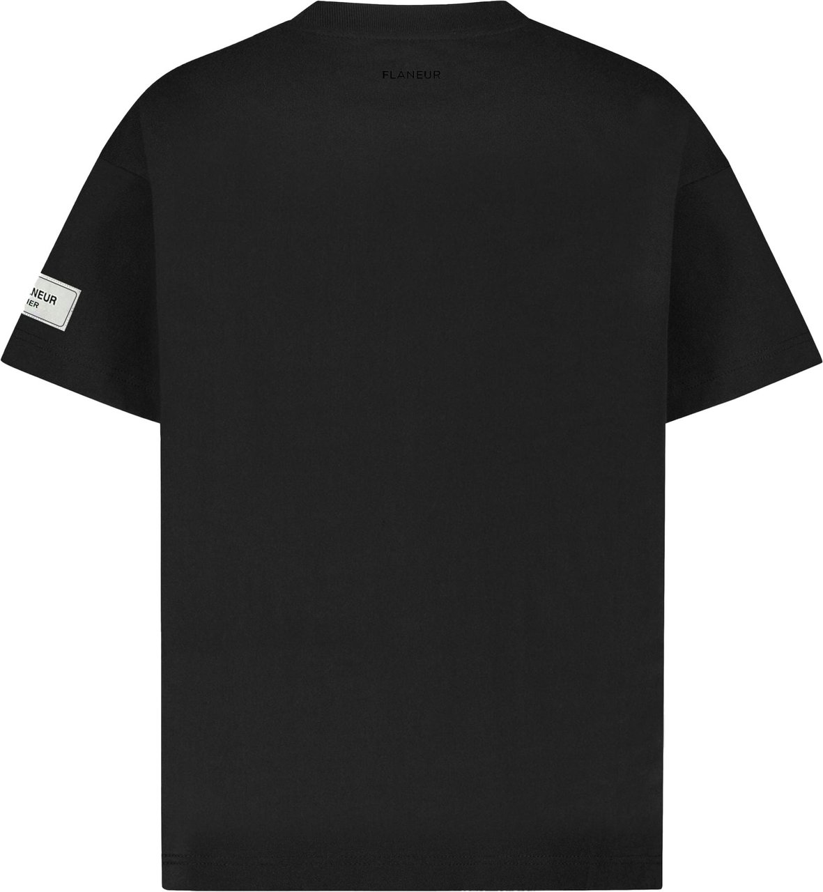 FLÂNEUR Atelier T-Shirt | Black Zwart