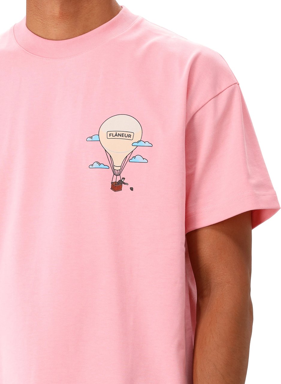 FLÂNEUR Aéronautique T-Shirt | Pink Roze
