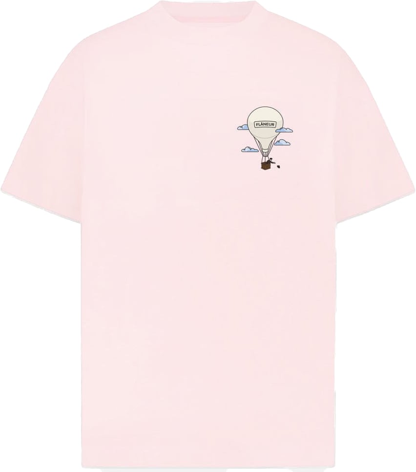 FLÂNEUR Aéronautique T-Shirt | Pink Roze
